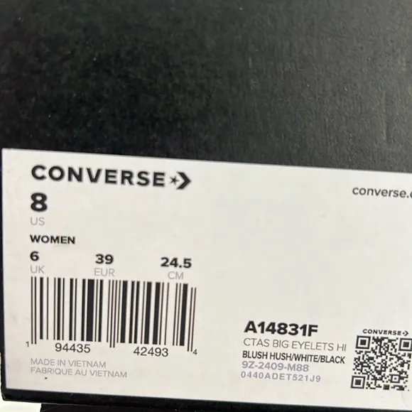 Converse High-Top Sneakers - Pink