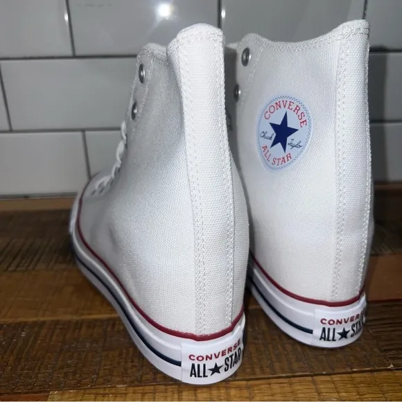 Converse Kids White High-Top Sneakers