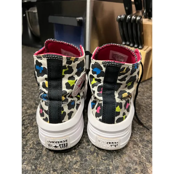 Converse Leopard Print Chuck All Star Move Sneakers