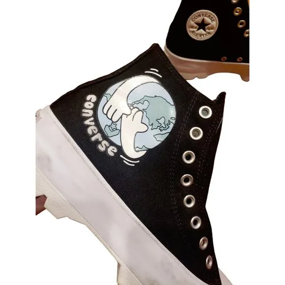 Converse Limited Edition Earth Day Chuck Taylor Lugged High Top Size 8.5