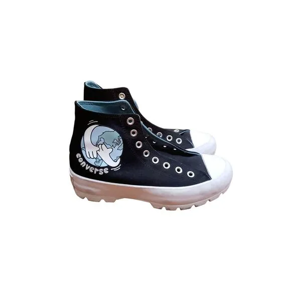 Converse Limited Edition Earth Day Chuck Taylor Lugged High Top Size 8.5