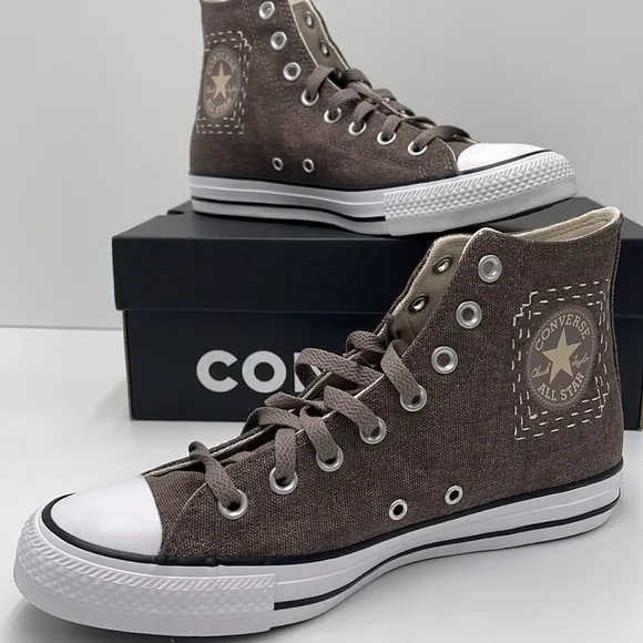 Converse Men’s All Star High-Top Sneakers Brown A08576FCTAS HÌPURE PUMICE