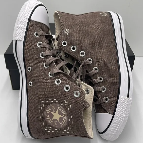 Converse Men’s All Star High-Top Sneakers Brown A08576FCTAS HÌPURE PUMICE