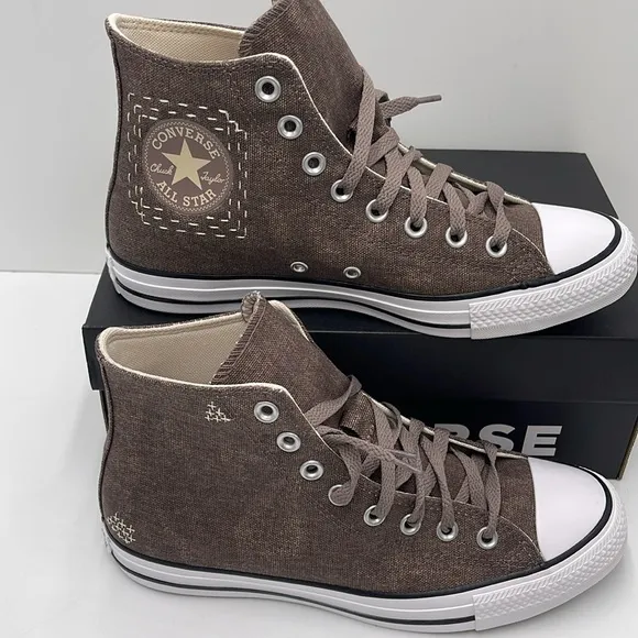 Converse Men’s All Star High-Top Sneakers Brown A08576FCTAS HÌPURE PUMICE