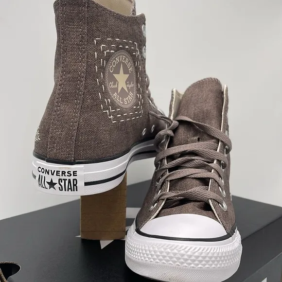 Converse Men’s All Star High-Top Sneakers Brown A08576FCTAS HÌPURE PUMICE