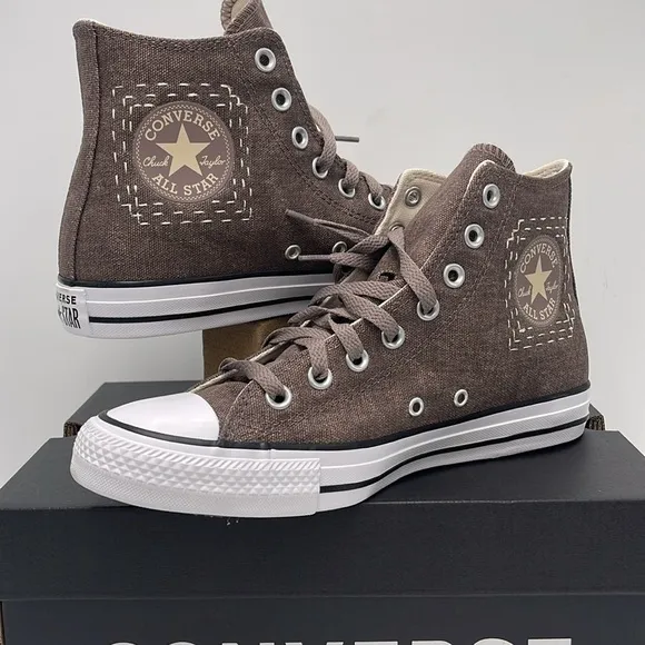 Converse Men’s All Star High-Top Sneakers Brown A08576FCTAS HÌPURE PUMICE