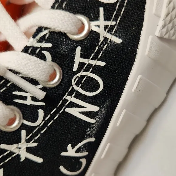 Converse Not A Chuck Hi UNTITL3D Black  White Lace-up sneakers (suze 3Y)