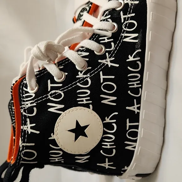 Converse Not A Chuck Hi UNTITL3D Black  White Lace-up sneakers (suze 3Y)
