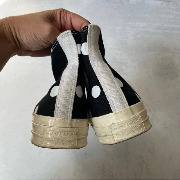 Converse Play Comme Des Garcon High Top Sneakers  8