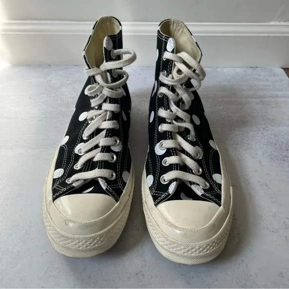 Converse Play Comme Des Garcon High Top Sneakers  8