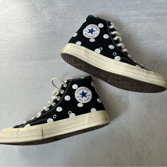 Converse Play Comme Des Garcon High Top Sneakers  8