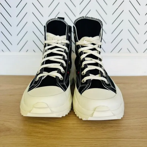 ⭐Converse Run Star Hike Hi Sz 6.5 Women Shoes Platform Floral Embroidery A02192C