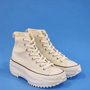 Converse Run Star Hike High Egret White Men's Platform Sneakers 171089C NWT