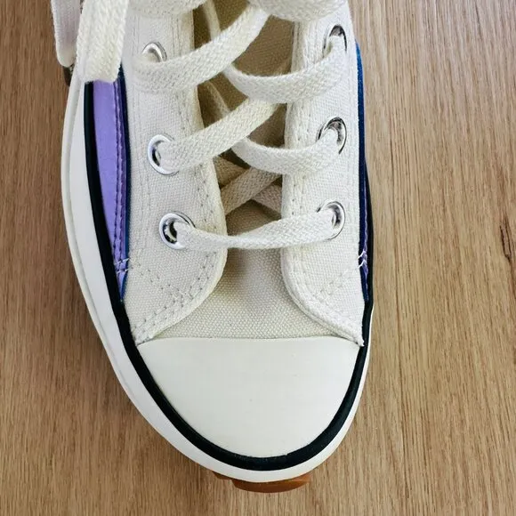 ❤️❤️Converse Run Star Hike Platform Chrome Chunky Sz 10 Men Shoes Beige A09796C