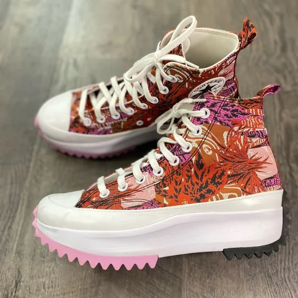 CONVERSE Run Star Hike Platform High 'Tropical Florals' Sneakers