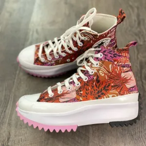 CONVERSE Run Star Hike Platform High 'Tropical Florals' Sneakers