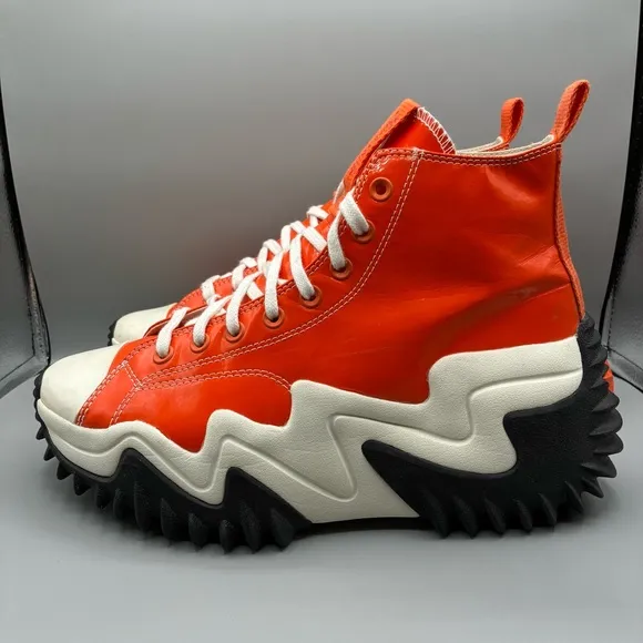 Converse Run Star Motion CX Platform Sneakers Men’s 10.5 Mandarin Orange 171424C
