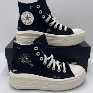 Converse WMNS Black High-Top Sneakers Platform A07136CCTAS MOVE HIBLACK/DREAMY