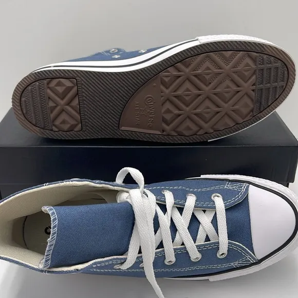 Converse WMNS Blue High-Top Sneakers Platform A10781FCTAS EVA LIFT HILAKESIDE