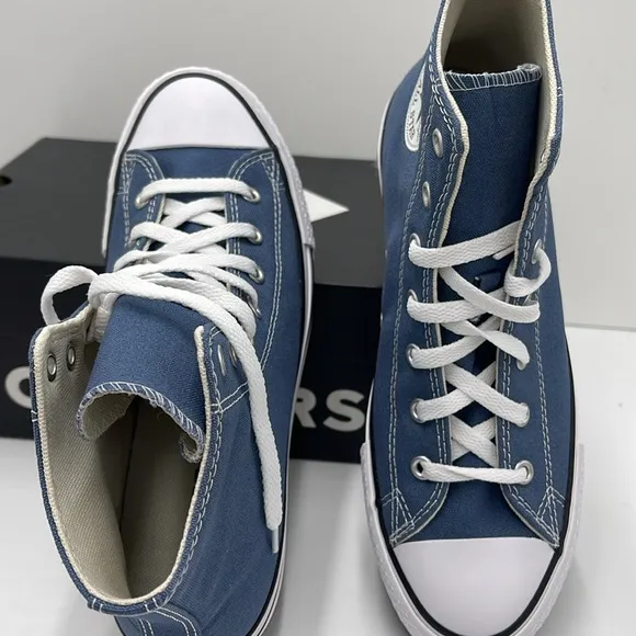 Converse WMNS Blue High-Top Sneakers Platform A10781FCTAS EVA LIFT HILAKESIDE