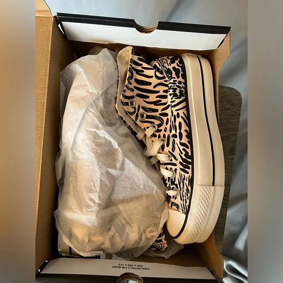 Converse Women's Animal Print High-Top Sneakers