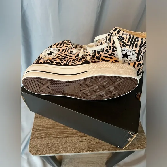 Converse Women's Animal Print High-Top Sneakers