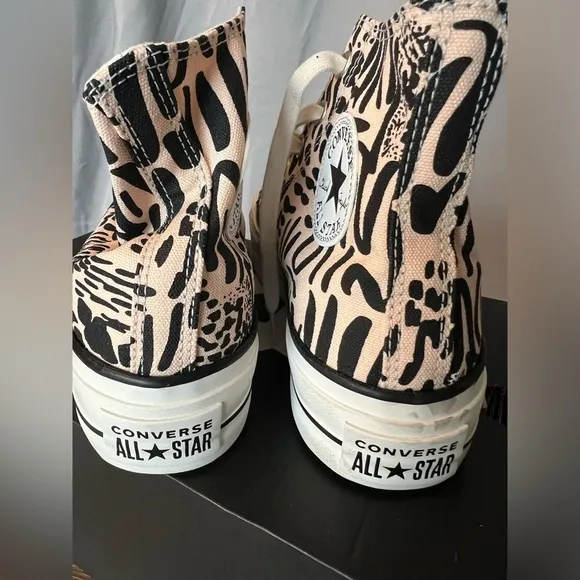 Converse Women's Animal Print High-Top Sneakers