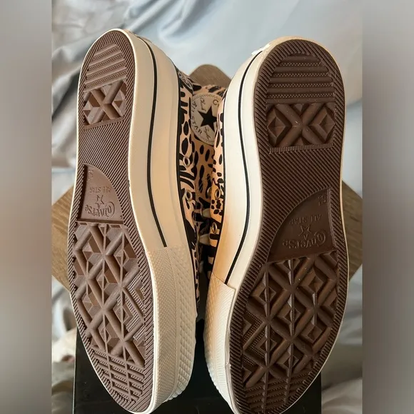 Converse Women's Animal Print High-Top Sneakers