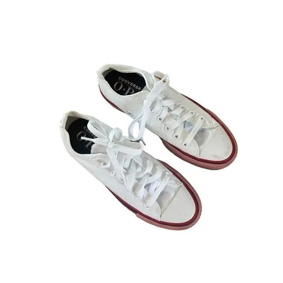 Converse Womens OPI Womens Chuck Taylor All Star Platform Sneakers Shoes White