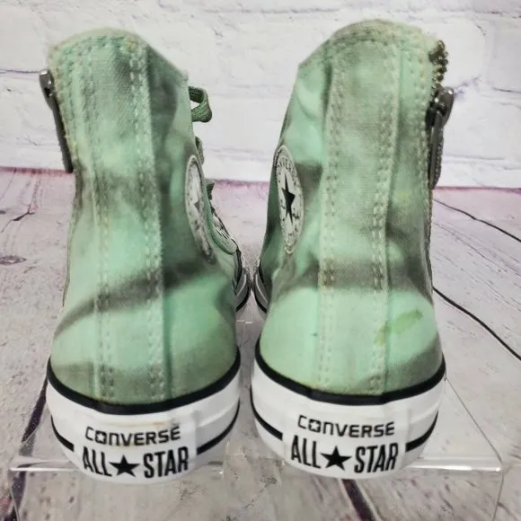 Converse Women's Size 6 Chuck Taylor Dual Zip High Top Sneakers