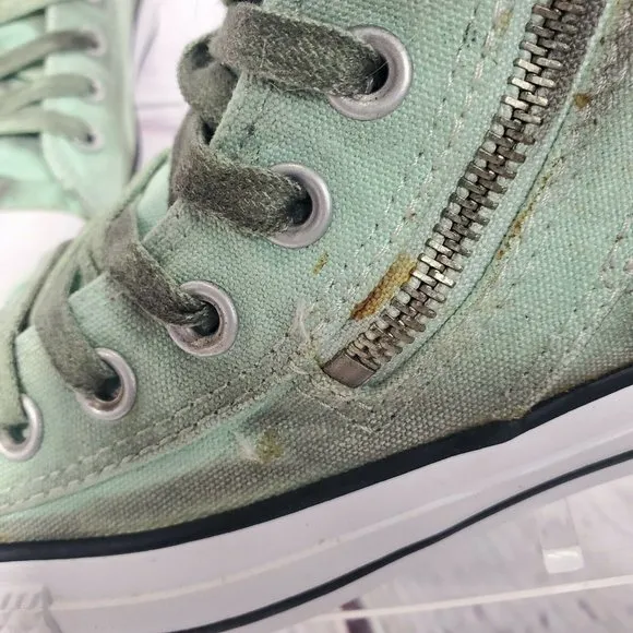 Converse Women's Size 6 Chuck Taylor Dual Zip High Top Sneakers