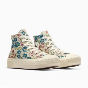 Converse Women's Sneakers Chuck Taylor Lift Platform Floral Tapestry A11992C Sz6