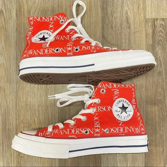 Converse X JW Anderson Logo High-Top Sneakers