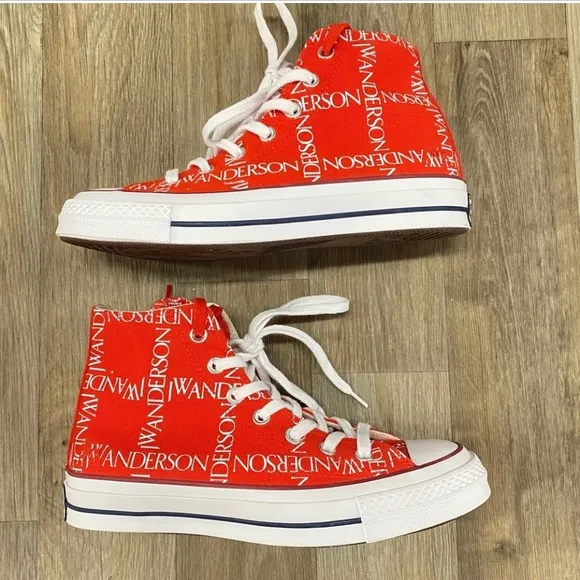 Converse X JW Anderson Logo High-Top Sneakers