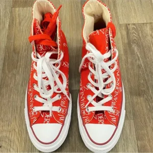 Converse X JW Anderson Logo High-Top Sneakers