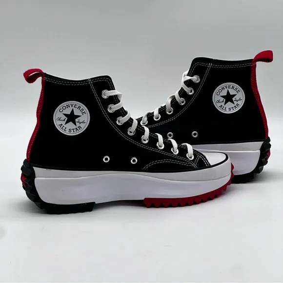Converse X Keith Haring Run Star Platform Sneakers. Size 10.5