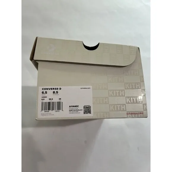 Converse x KITH Chuck 70 Ox Sneakers in Egret White Black