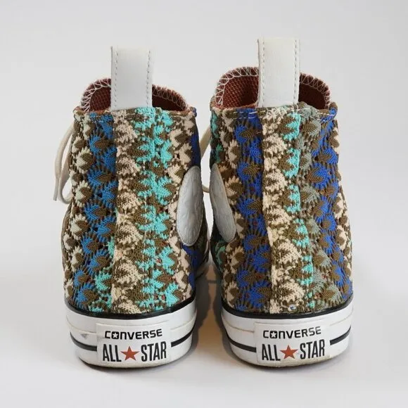 Converse X Missoni Chuck Taylor All Star High Top Sneakers - Size 9
