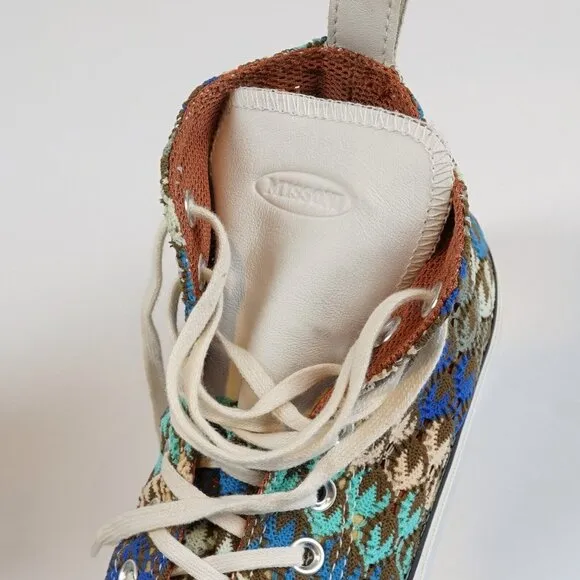 Converse X Missoni Chuck Taylor All Star High Top Sneakers - Size 9