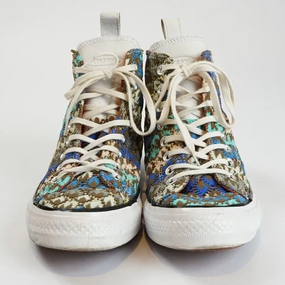 Converse X Missoni Chuck Taylor All Star High Top Sneakers - Size 9