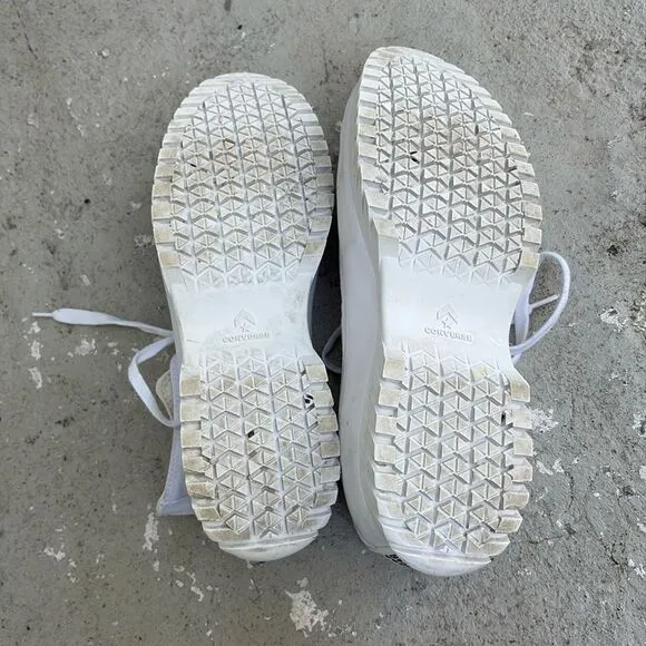 Converse All Star White High-Top Lugged Sneakers