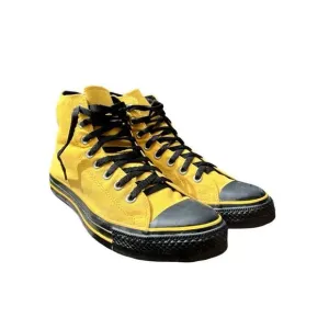 Converse Chuck Taylor All Star Bumblebee Yellow &amp; Black Men High Top Sneakers 10