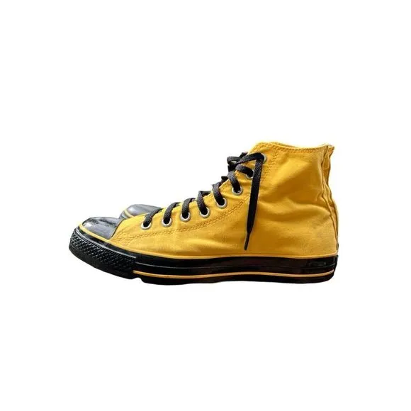 Converse Chuck Taylor All Star Bumblebee Yellow &amp; Black Men High Top Sneakers 10