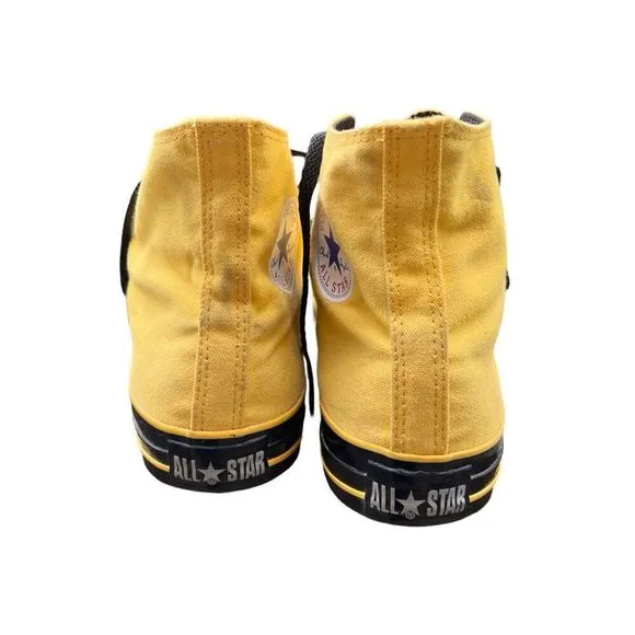 Converse Chuck Taylor All Star Bumblebee Yellow &amp; Black Men High Top Sneakers 10