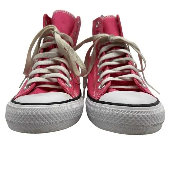 Converse Chuck Taylor All Star High Top Sneakers 'Smiley - Mod Pink' Women’s 9.5
