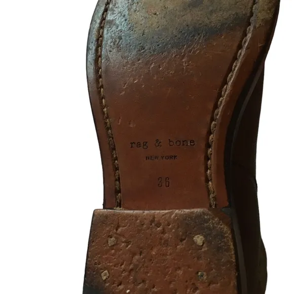 COPY - Rag &amp; Bone Leather and Wool Boots