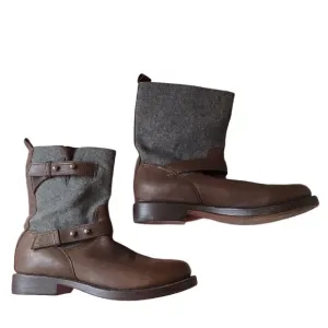 COPY - Rag &amp; Bone Leather and Wool Boots