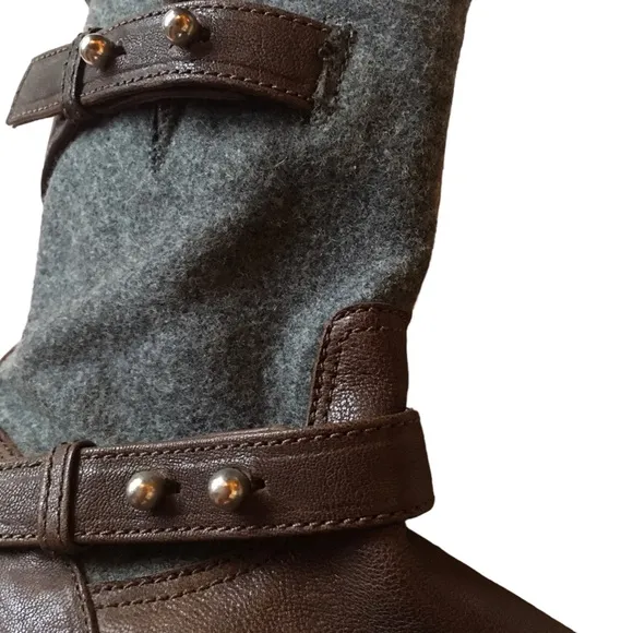 COPY - Rag &amp; Bone Leather and Wool Boots