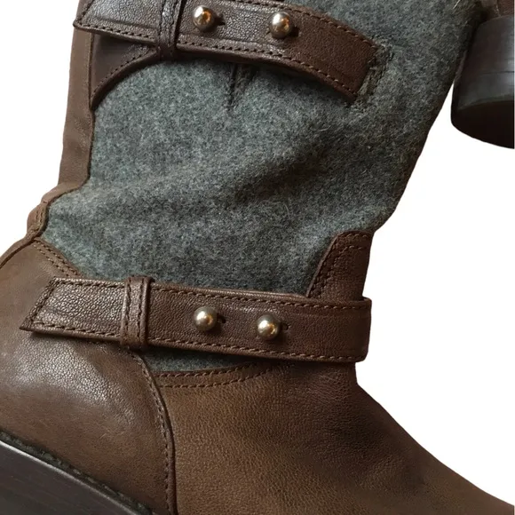 COPY - Rag &amp; Bone Leather and Wool Boots