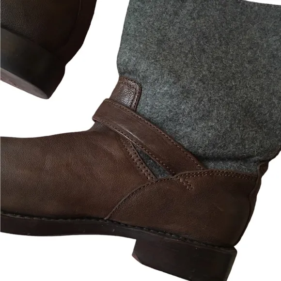 COPY - Rag &amp; Bone Leather and Wool Boots